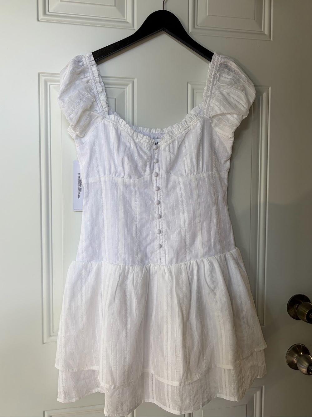 Princess Polly Bluegrove Mini Dress White - Picture 2 of 11